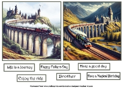 A magic train ride