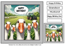 just geese
