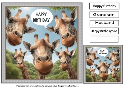 just giraffes