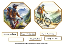 mountain bikes