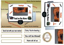Leaving Burger Van