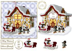 Penguins Christmas House