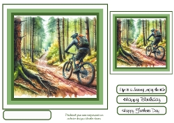 mountain biking green