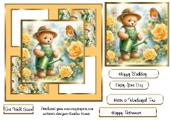 garden bears 2 robin