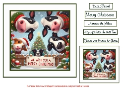  more christmas cows