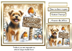 norfolk terriers christmas