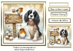 spaniel christmas