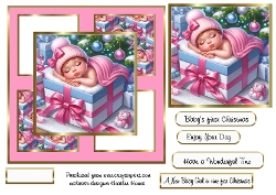 baby girl first christmas