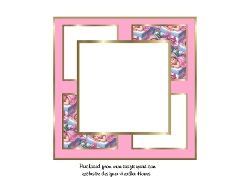 baby girl first christmas insert