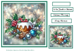 green christmaspud and baubles