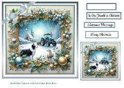 christmas tractor 