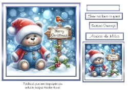 christmas bear 1