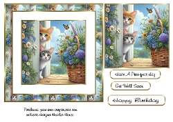 two little cats