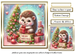 cup1383124_107 - hedgehog family christmas