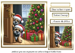 christmas border terriers