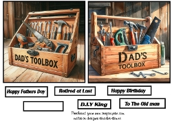 dads tool box toppers