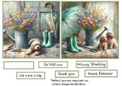 doggie gardener cockapoo