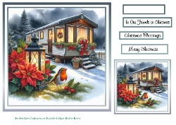 staticcaravan at christmas 2