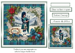 scottish piper christmas 2