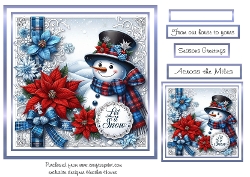 snowman christmas 1