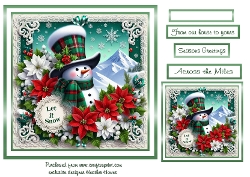 snowman christmas 2
