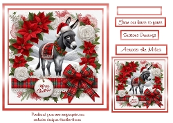 merry christmas donkey 2
