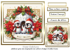 penguins at christmas 1