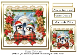 penguins at christmas 2