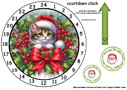advent calendar kitten