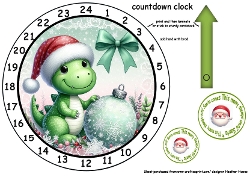 advent calendar dino