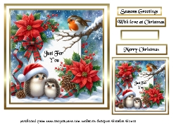 hegehogs at christmas