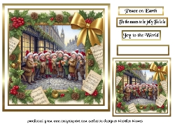 carol singers at the pub