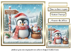 snow penguin