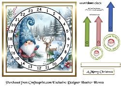 advent calendar clock 27 gnome 2