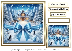 card fronts and tag/topper 1penguins