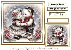 card fronts and tag/topper 11 bears