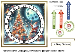 santa in space advent 4