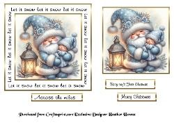 Let it snow baby boys 1st christmas