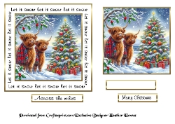 Let it snow highland coos2