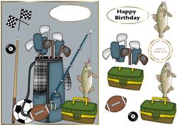 Sporty Mans Birthday