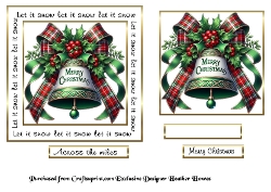 Let it snow tartan bells