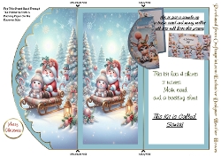 trifold santa 2 and money wallet