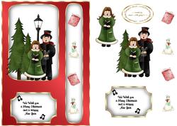 Framed Carolers