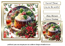 delicious Christmas pud