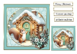 christmas characters 5 mint squirrel