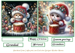 christmas drums
