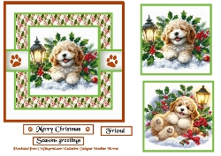 santa paws cockapoo