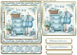 a new arrival in blue