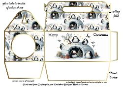 Small gable top boxes 1 penguins