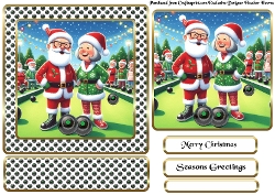 bowls couple christmas